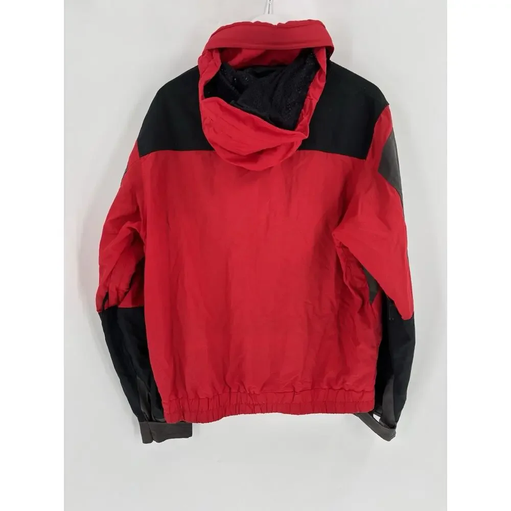 The North Face Vintage Jacket Mens Large Red Black 90s Ultrex Burlington Extreme